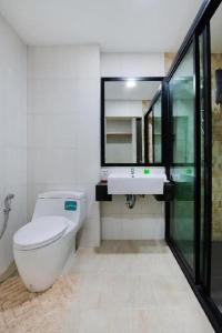 Koupelna v ubytování Sattahip 9 Boutique Hotel