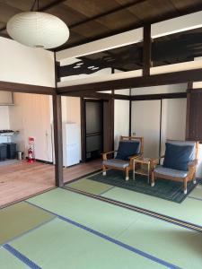 Η κουζίνα ή μικρή κουζίνα στο Gekko-yoku