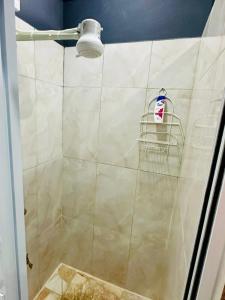 Bilik mandi di 1BR Oceanfront Apartment with Wi-Fi, AC and Power Backup +11 gambar