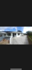 a picture of a building with a table in front of it at Grand central station Waikanae in Waikanae +13 photos