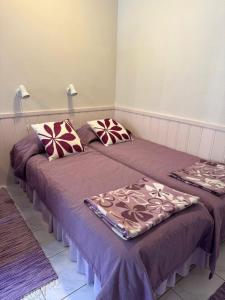 deux lits côte à côte dans une pièce dans l'établissement Moonlight 311 Visit Levi, à Levi