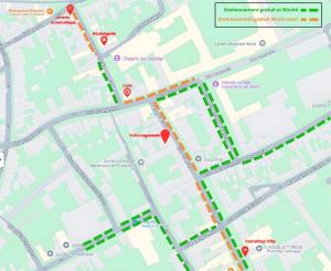 サントメールにあるStudio Bohème tout neufの赤い点の都市地図