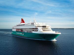 a large cruise ship in the water at Go Nordic Cruiseline MiniCruise Oslo - Copenhagen - Oslo in Oslo