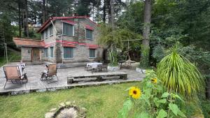 Zahrada ubytování Shantiniketan Mountain Home