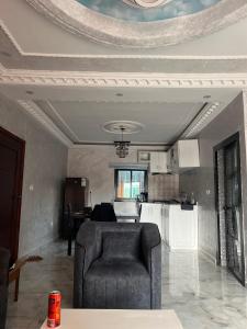 Un lugar para sentarse en Appartement meublé