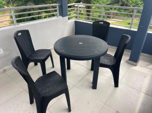 Un balcón o terraza en Appartement meublé