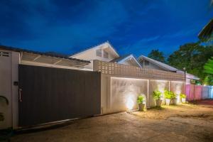 Bygningen som villaen ligger i