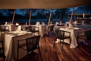 Εστιατόριο ή άλλο μέρος για φαγητό στο Tambarare Camp, an A&K Sanctuary