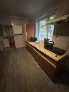 Nhà bếp/bếp nhỏ tại Noclegi Maria