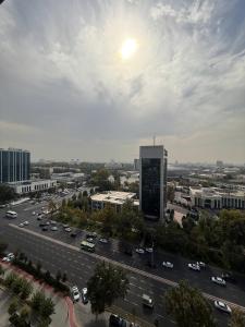 Γενική άποψη της πόλης Τασκένδη ή θέα της πόλης από  αυτό το διαμέρισμα