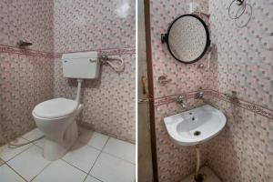 Koupelna v ubytování Hotel New Center Point + 31 fotografií