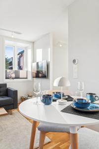 Χώρος καθιστικού στο The Lovely Central Place