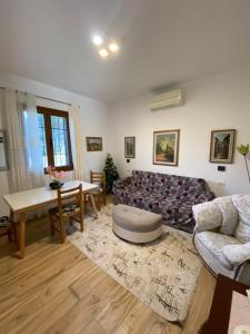 Posezení v ubytování Vila Blue River