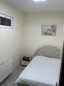 Postel nebo postele na pokoji v ubytování Georgia,Saburtalo berbukis 10street
