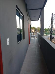 Μπαλκόνι ή βεράντα στο Comfortable studio, well located