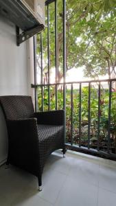 Μπαλκόνι ή βεράντα στο Baan Peang Ploen - condo