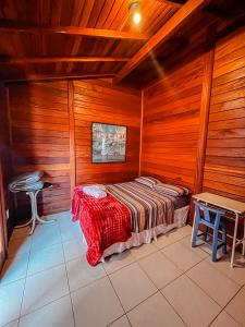 Postel nebo postele na pokoji v ubytování Madalena Guest House - Praia do Campeche