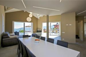 Χώρος καθιστικού στο Villa Spa Nipotine