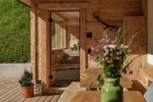 Un jardín fuera de Druckfeichter Hütte