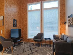 Posezení v ubytování Villa Naava B