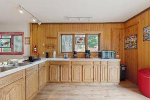 Kuchyň nebo kuchyňský kout v ubytování Summertime I