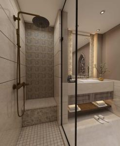 Koupelna v ubytování Alhambra Thalasso