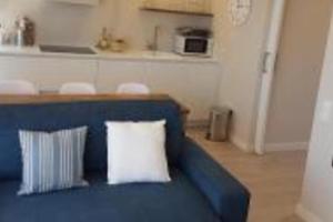 Dapur atau dapur kecil di Lovely Sea view Apartment in Gava