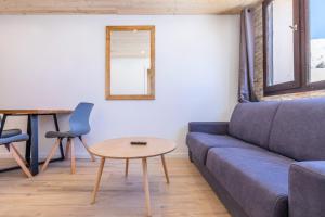 Χώρος καθιστικού στο Résidence Le Médian - Les Menuires