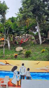 Zahrada ubytování Tierra Bendita