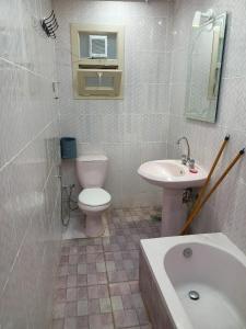 Koupelna v ubytování شقه الازاريطه