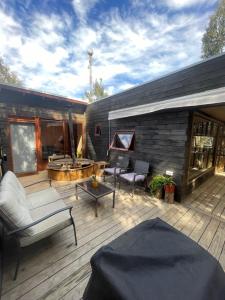 Patio nebo venkovní prostory v ubytování Loft 4 personas con hot tub cercano a Punta de Lobos