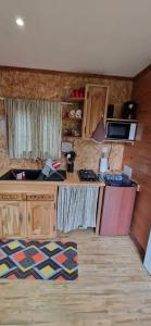Dapur atau dapur kecil di Studio accueillant à La Plaine-des-Palmistes, 15 m² +7 gambar