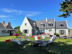 Budova, kde se vila nachází