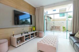 Μια τηλεόραση ή/και κέντρο ψυχαγωγίας στο Casa Teles em Belém