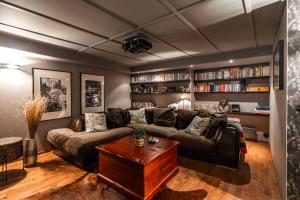 Χώρος καθιστικού στο Maison Aho by Alvar Aalto Rovaniemi-Lapland