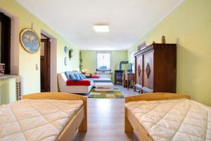 Χώρος καθιστικού στο Haus zur Sonnenblume