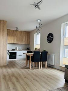 Η κουζίνα ή μικρή κουζίνα στο Apartament Premium 49 m - Centrum - Garaż - Klimatyzacja