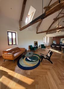 Χώρος καθιστικού στο Le Secret