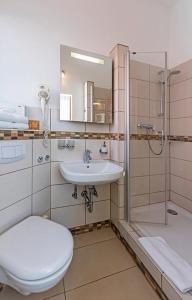 Koupelna v ubytování Haus Ostfriesland auf Juist