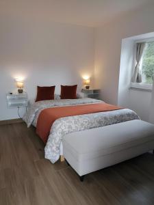 Postel nebo postele na pokoji v ubytování Casa Aurora + 21 fotografií