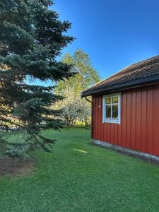 Zahrada ubytování Det vesle huset på Lysåker