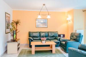 Χώρος καθιστικού στο Haus Boddenkieker 6 Fewo Nr 1