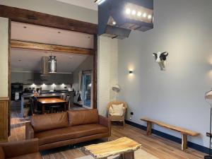 Posezení v ubytování 1 New Dairy Barn