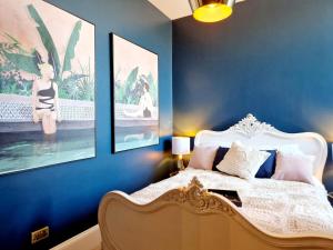 Postel nebo postele na pokoji v ubytování Hamilton - The Hyde Luxury Let