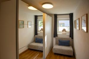 Χώρος καθιστικού στο Apartment Silbertanne