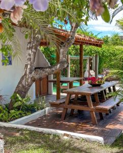 Κήπος έξω από το Casa Marrocos Arraial d'Ajuda