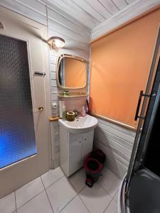 Koupelna v ubytování Świerkowa chata + 18 fotografií