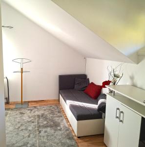 Postel nebo postele na pokoji v ubytování Holiday house Zala