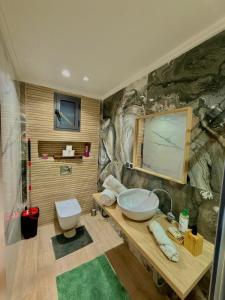 Ένα μπάνιο στο Villa Palmiers 4ch piscine ensoleillée 20mn Agadir