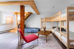 Istumisnurk majutusasutuses Le chaleureux Shack - Spa, lac & Ski